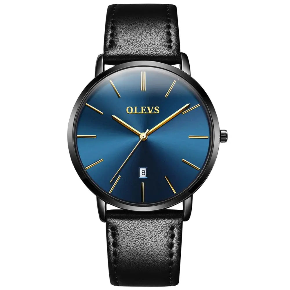 Menโs Quartz Watch โ Ultra-Thin Waterproof Business