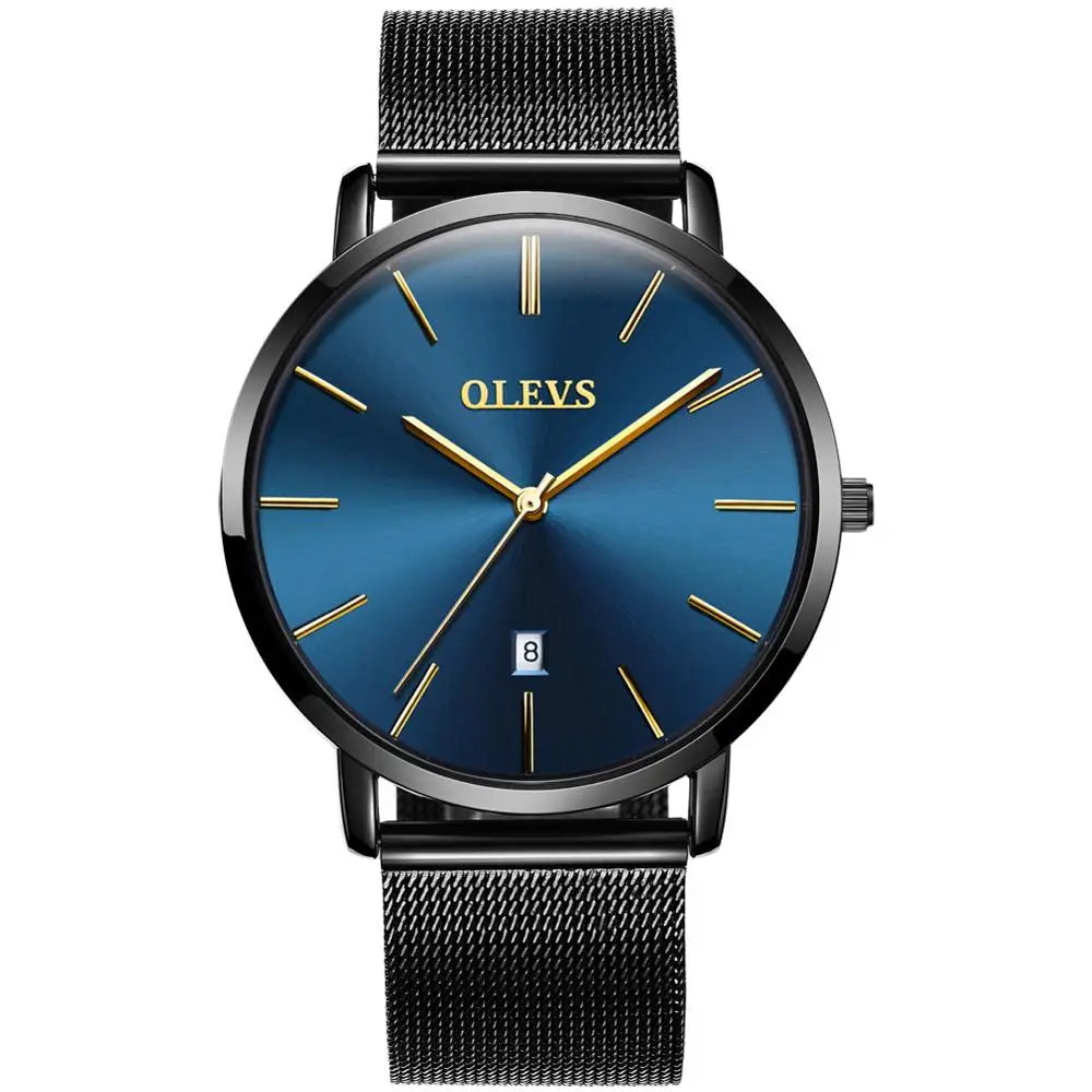 Menโs Quartz Watch โ Ultra-Thin Waterproof Business