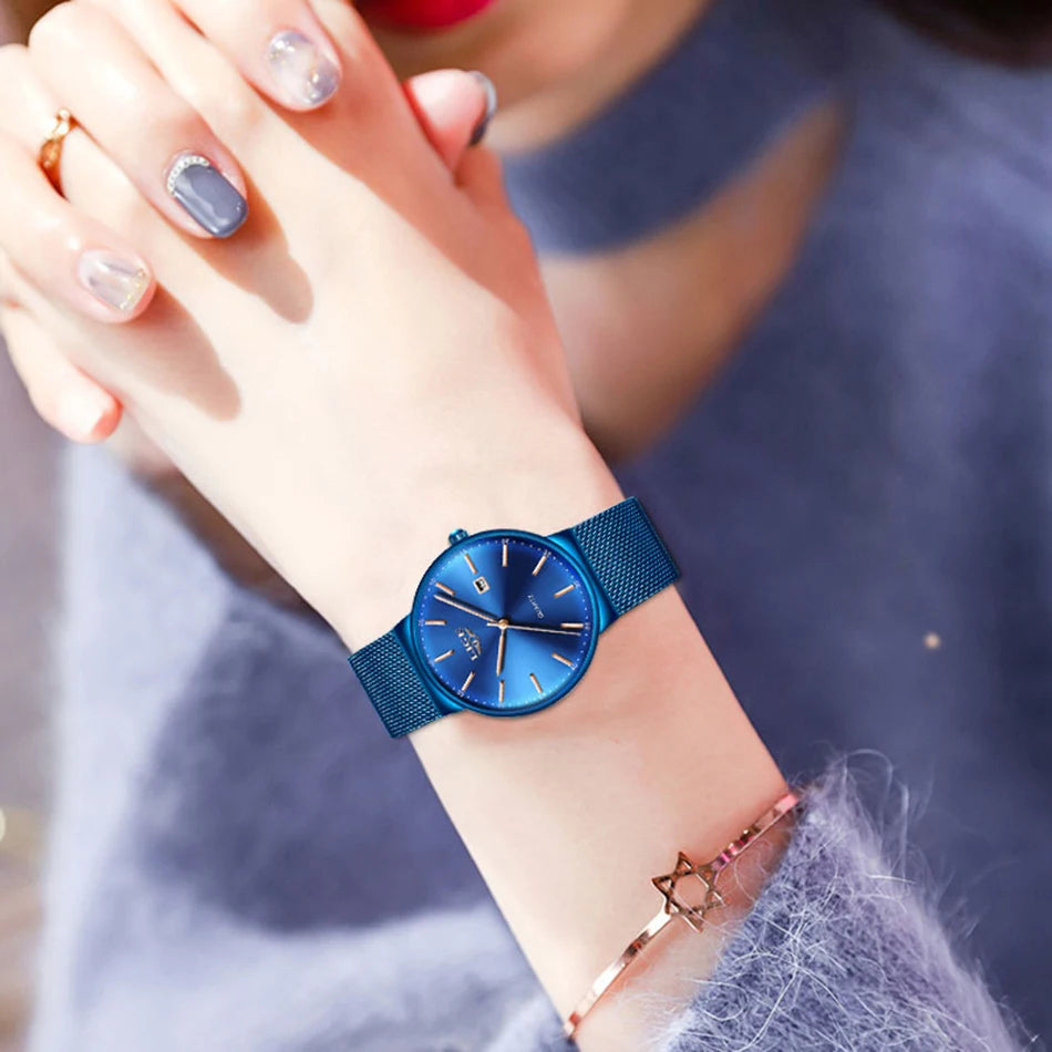 Fashion Luxury Women’s Watch – – Waterproof Casual