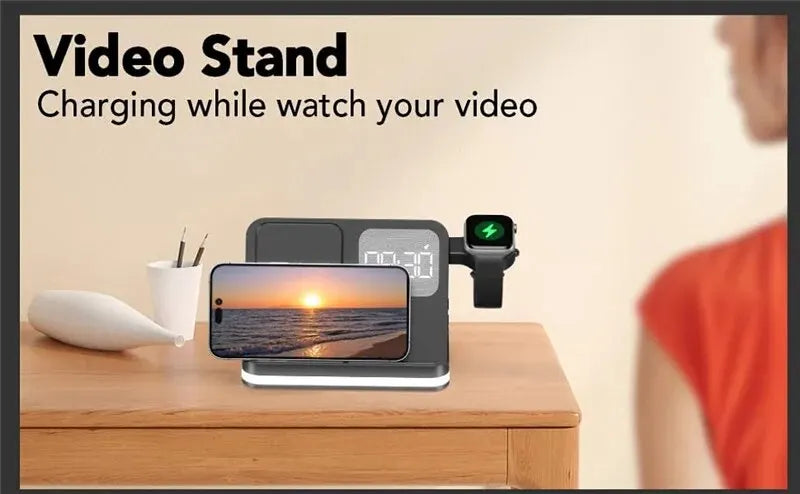 Fast Wireless Charger for iPhone & Samsung