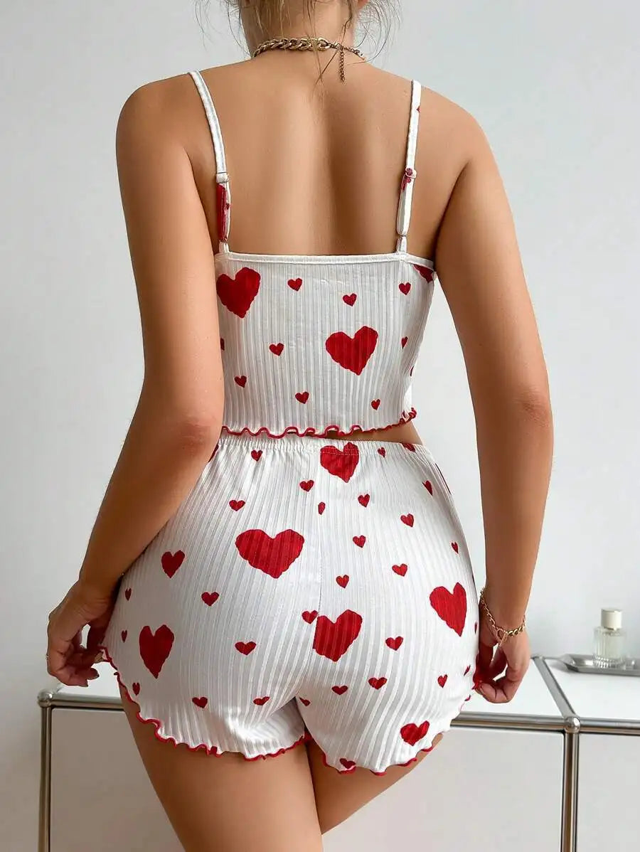 2-Piece Short & Tank Top Sleepwear