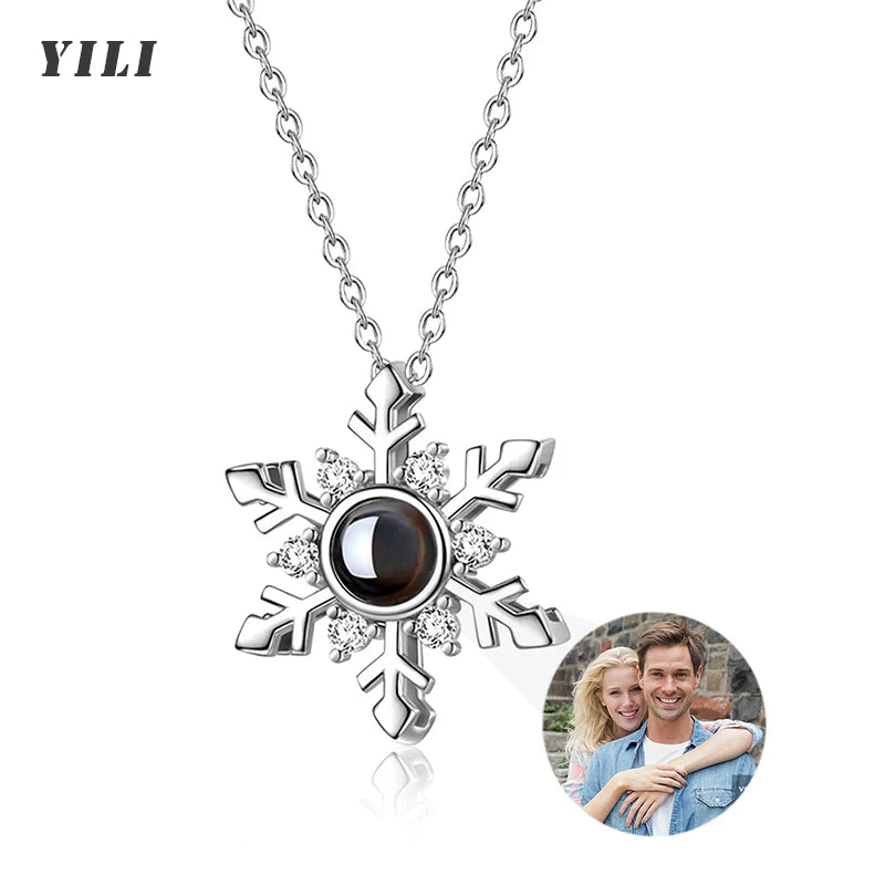 Personalized Photo Projection Necklace