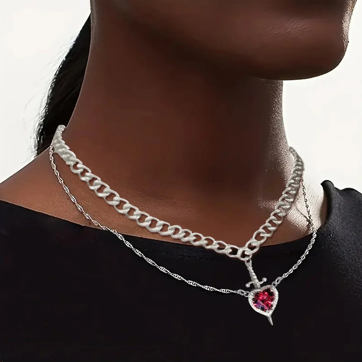 Gold Plated Choker Chains for Couples, Men & Women