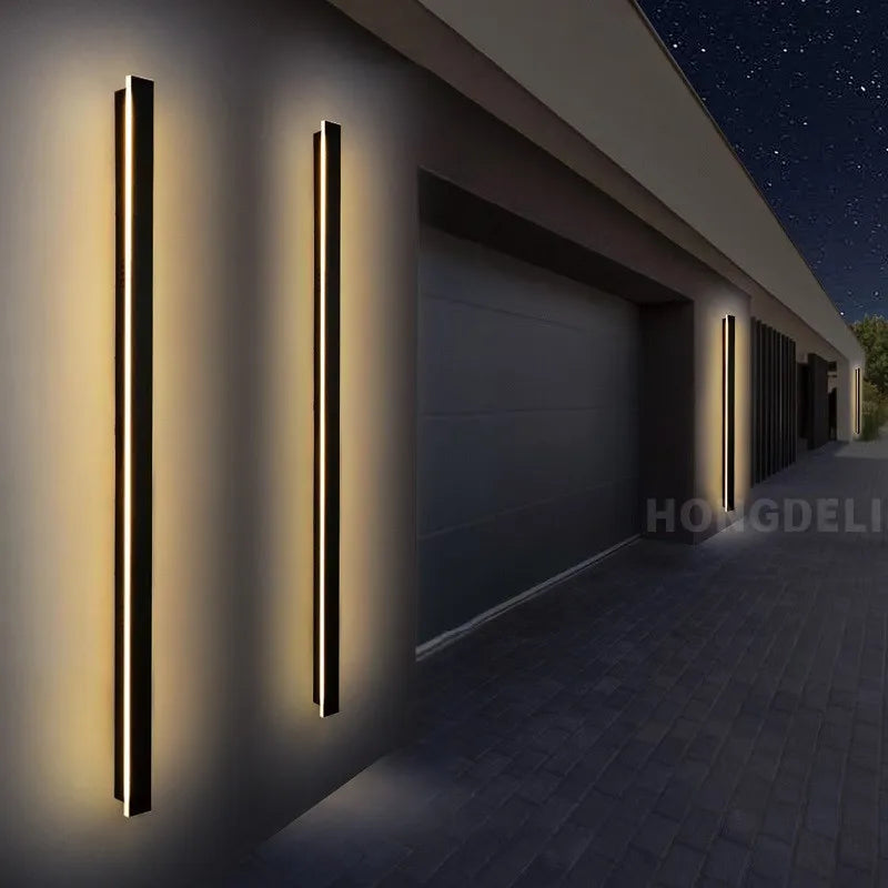 Waterproof Outdoor LED Wall Light โ IP65 Modern Aluminum Wall Lamp, Dimmable, 110โ240V