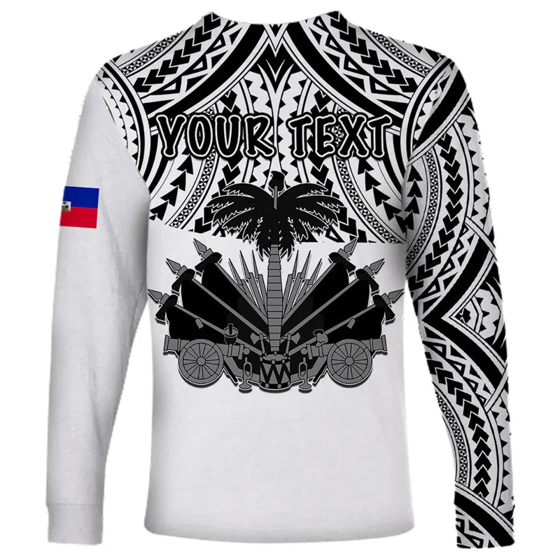 Unisex Long Sleeve, Mens Negre Marron Design"