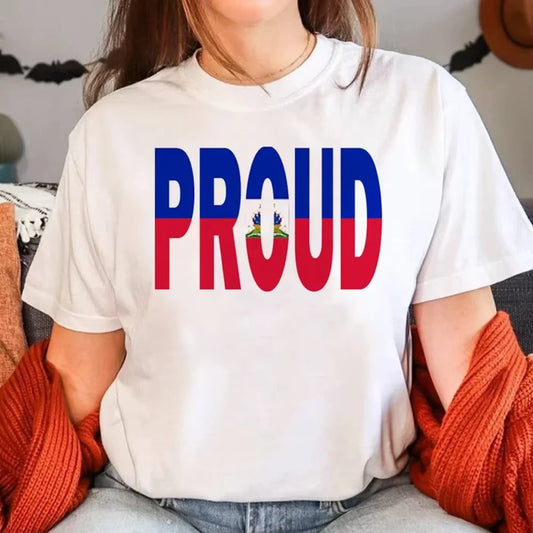 Haiti  T-Shirt β Bold, Fun & Aesthetic Streetwear for Women