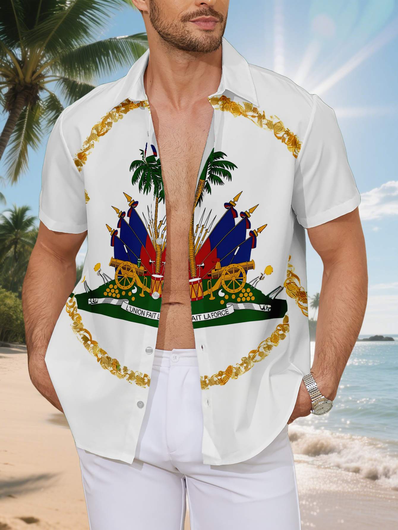 Men Casual Short-Sleeve