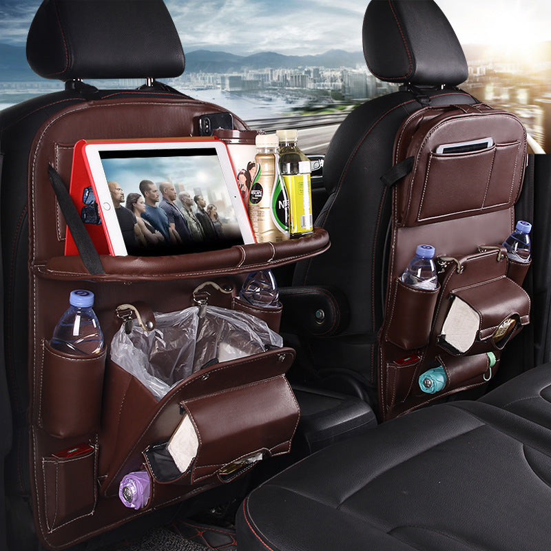 Waterproof PU Leather Car Organizer Bag