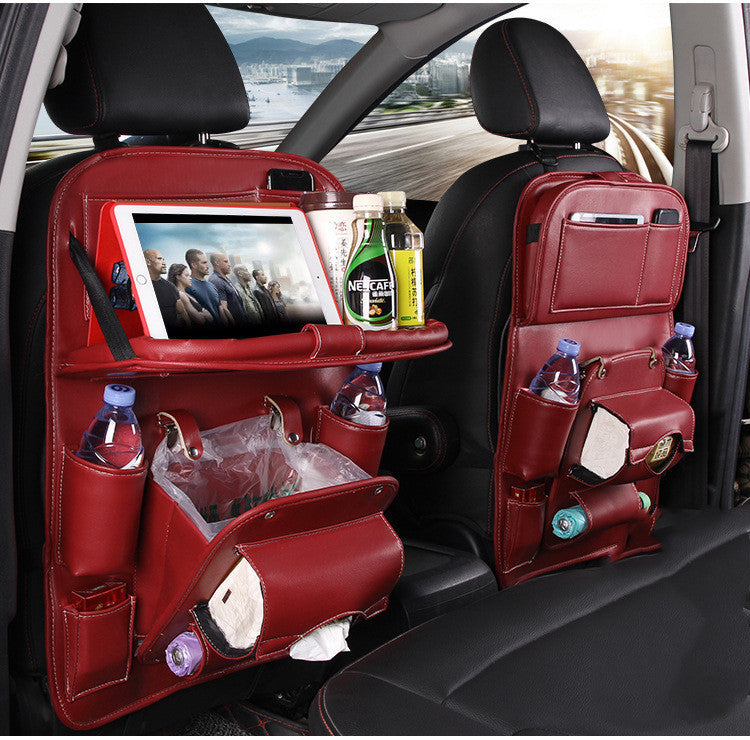 Waterproof PU Leather Car Organizer Bag