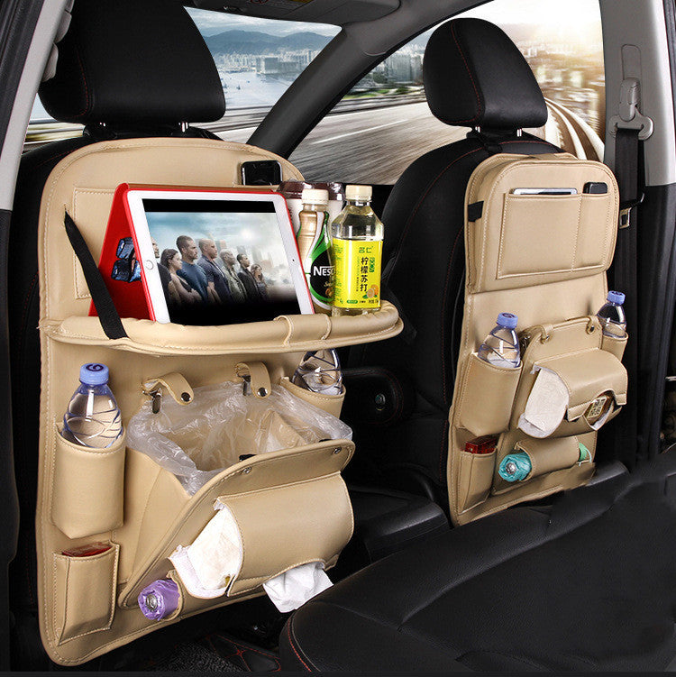 Waterproof PU Leather Car Organizer Bag