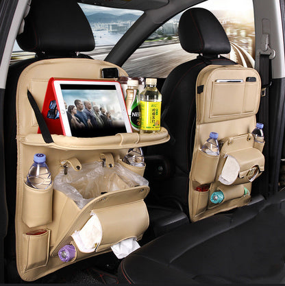 Waterproof PU Leather Car Organizer Bag