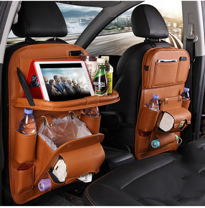 Waterproof PU Leather Car Organizer Bag