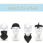 Set of 3 Large Caribbean Flag Bandanas – Haitian Flag Included