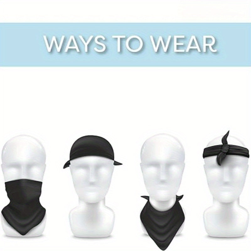 Set of 3 Large Caribbean Flag Bandanas – Haitian Flag Included