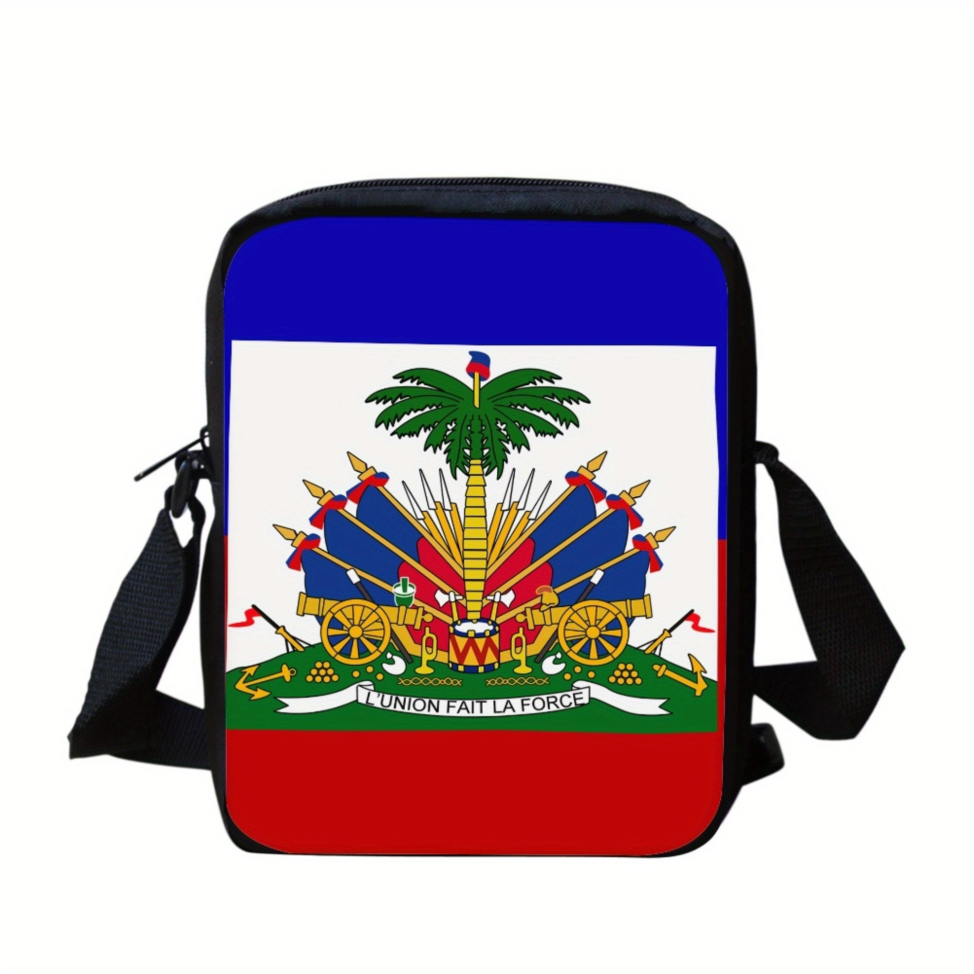 Mini Crossbody Bag Unisex Simple Shoulder Handbag Wallet Phone Pouch with Adjustable