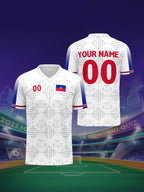 Haitian Football Jersey - Breathable & Comfortable Sports Shirt with Personalized Name