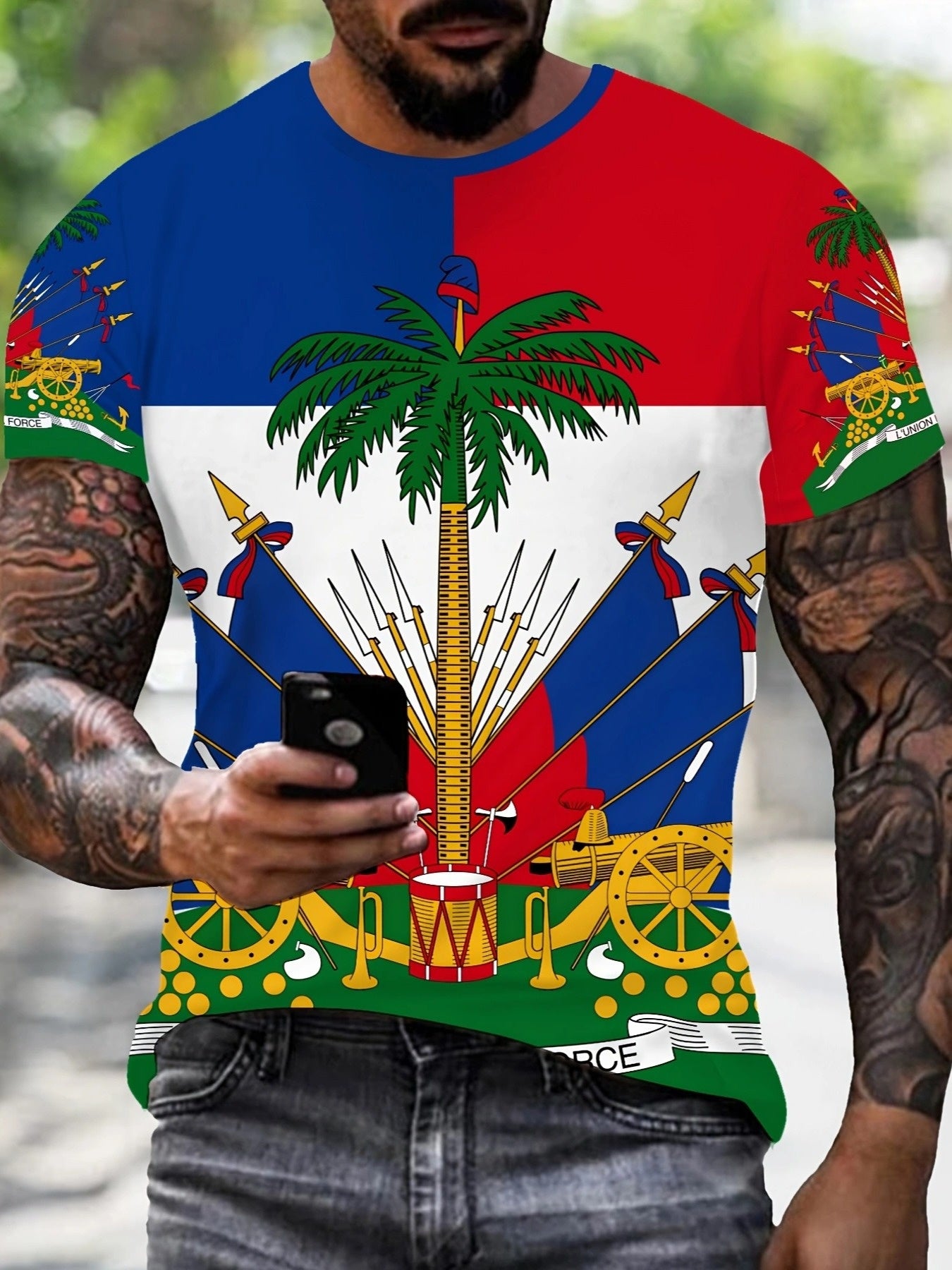 Haitian Pride T-Shirt 3D