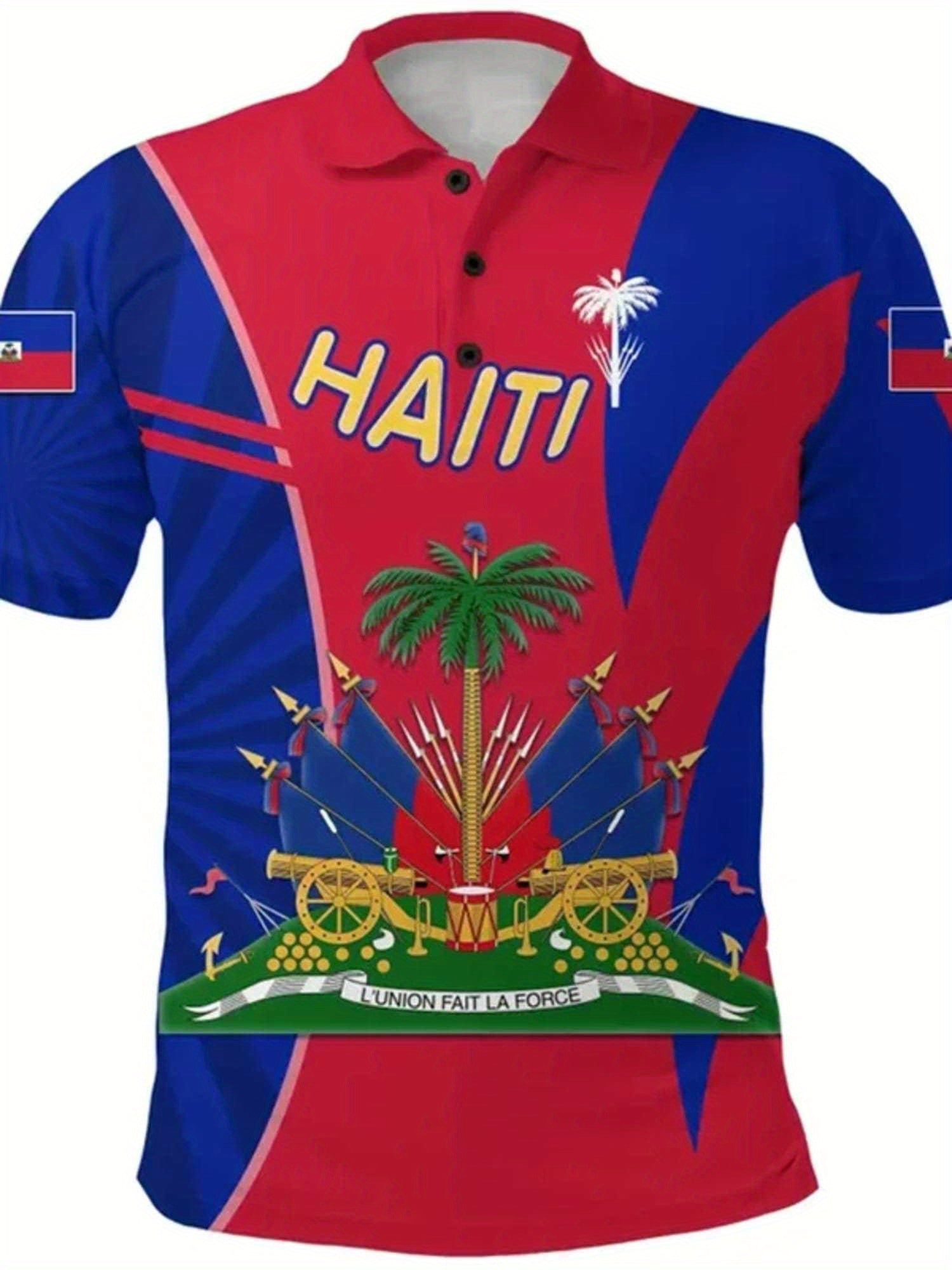 Haitian Heritage 3D Performance Shirt