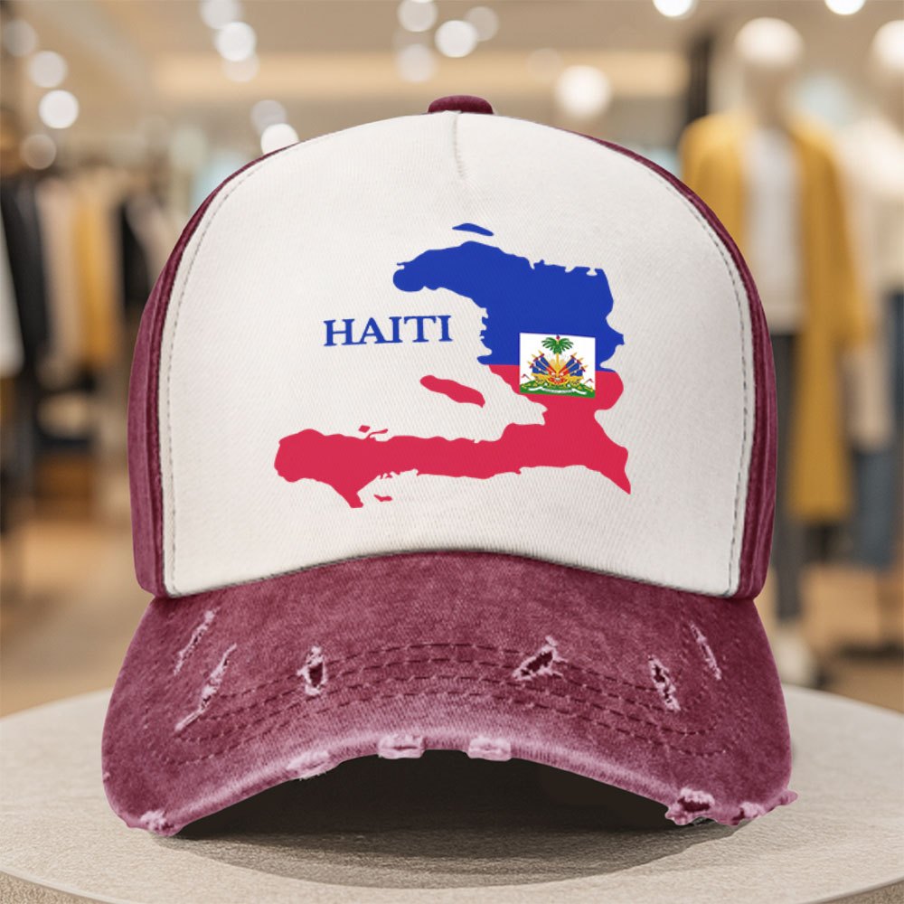 Haitian Pride Heritage Cap
