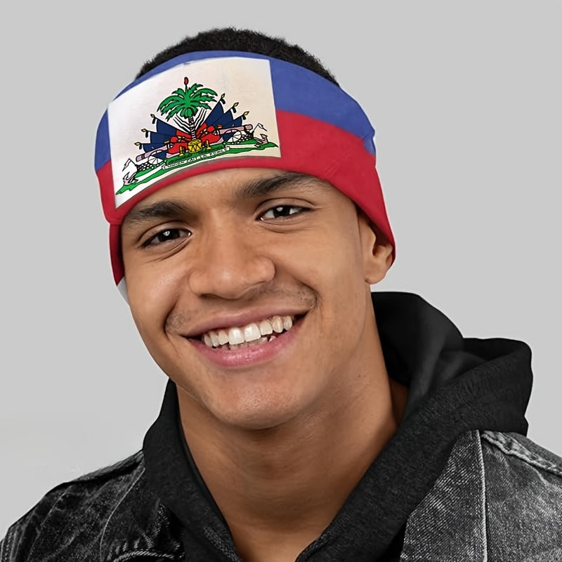 Set of 3 Large Caribbean Flag Bandanas – Haitian Flag Included