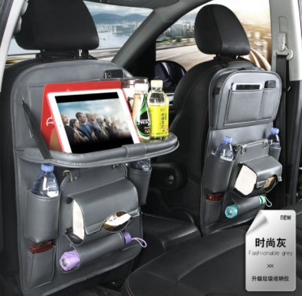 Waterproof PU Leather Car Organizer Bag