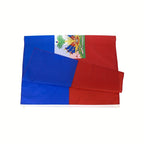 Haitian National Flag – 90×150cm (3×5 ft) Outdoor Banner for Yard, Holidays & Party Decorations