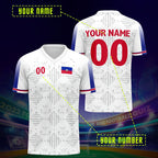 Haitian Football Jersey - Breathable & Comfortable Sports Shirt with Personalized Name
