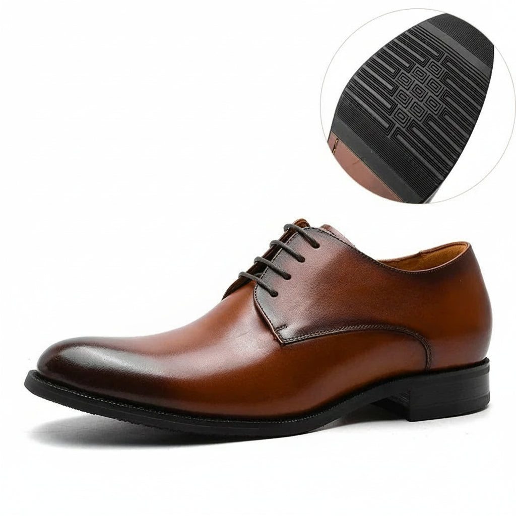 Genuine Leather Derby Shoes