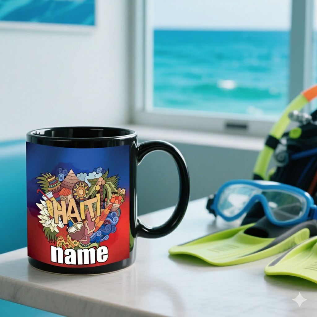 Custom Haitian Heritage Mug