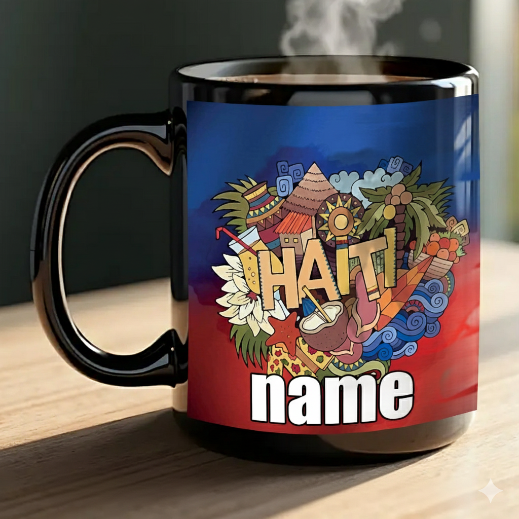 Custom Haitian Heritage Mug