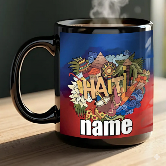 Custom Haitian Heritage Mug