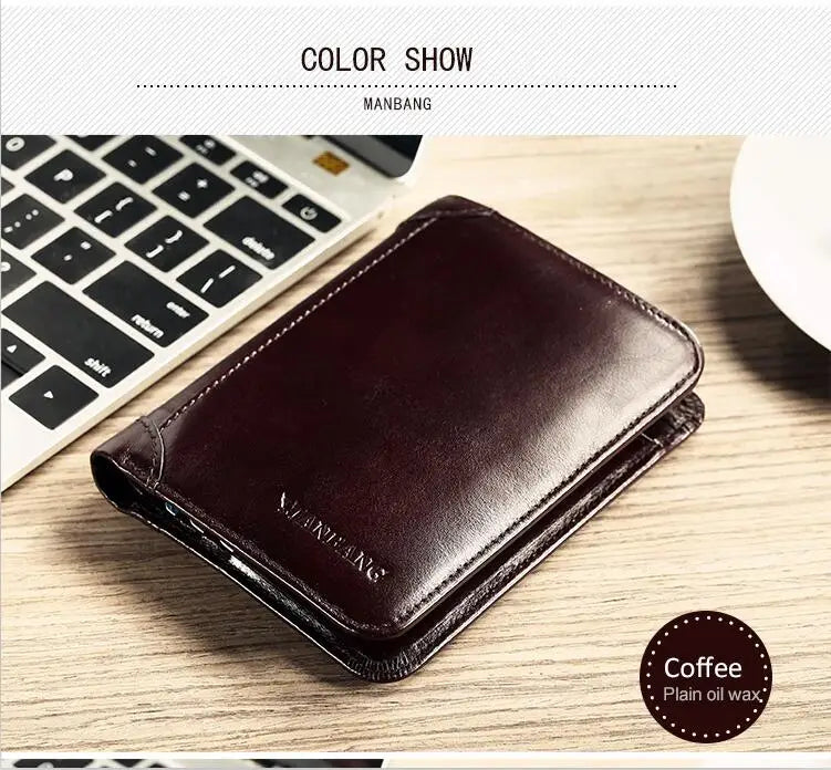 ManBang Classic Leather Wallet