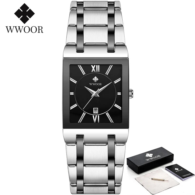 WWOOR Luxury Gold Watch for Men