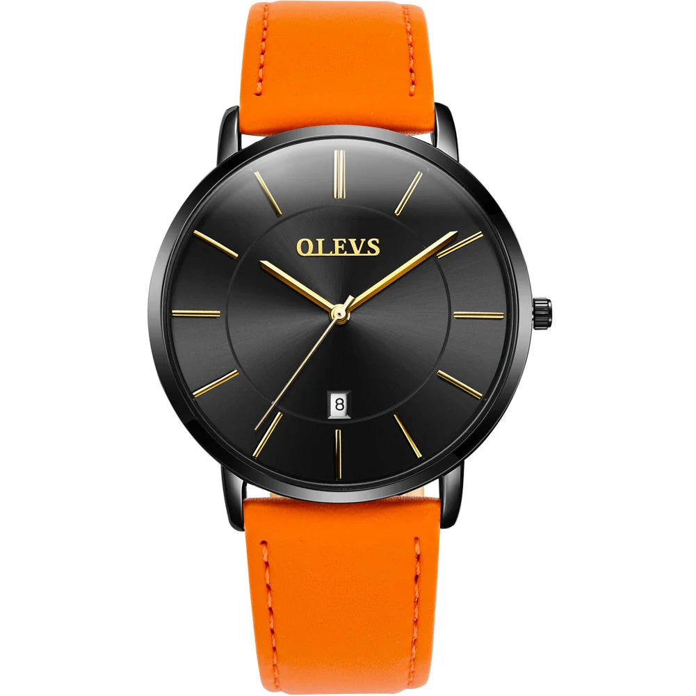 Men’s Quartz Watch – Ultra-Thin Waterproof Business