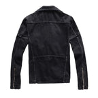 Men's Biker Jacket | Rugged Style, Refined Fit