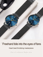 Men’s Quartz Watch – Ultra-Thin Waterproof Business