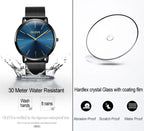 Men’s Quartz Watch – Ultra-Thin Waterproof Business