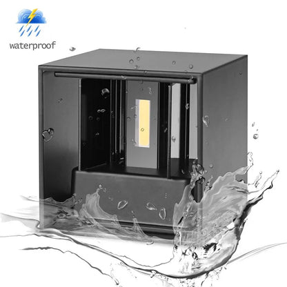 Waterproof LED Wall Light – IP65 Outdoor/Indoor Wall Lamp for Garden, Yard, (AC110V/220V)