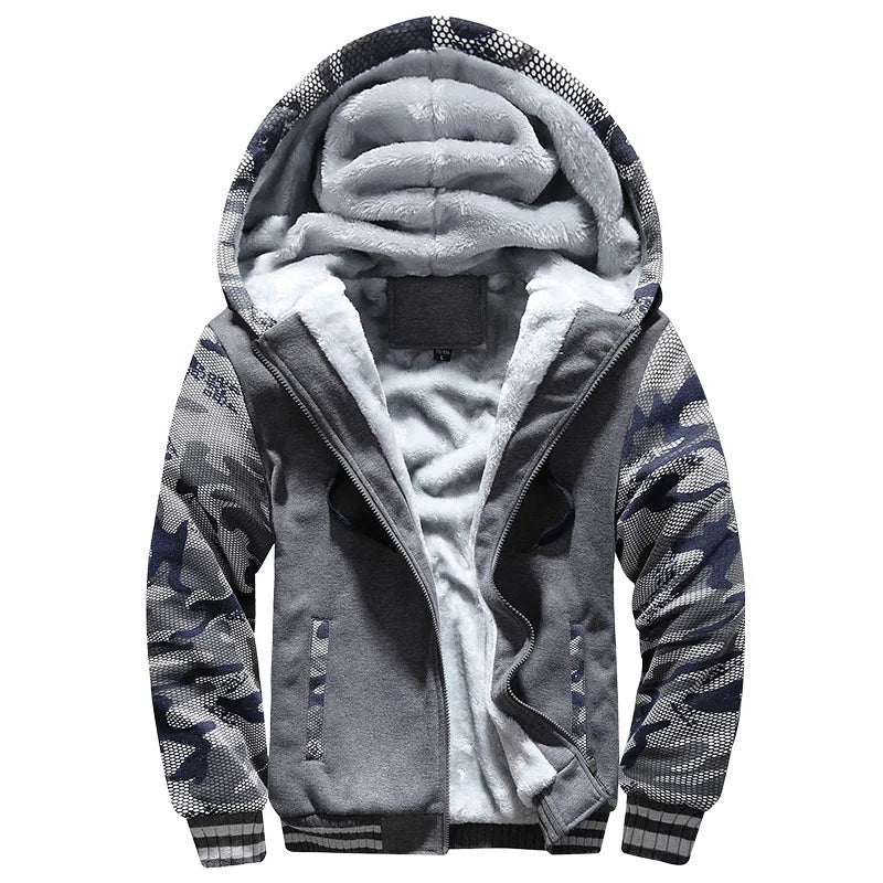 Ridgewood Camo Fleece-Lined Winter Jacket