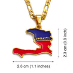 Necklaces for Men Haiti Jewelry Gold Plated
