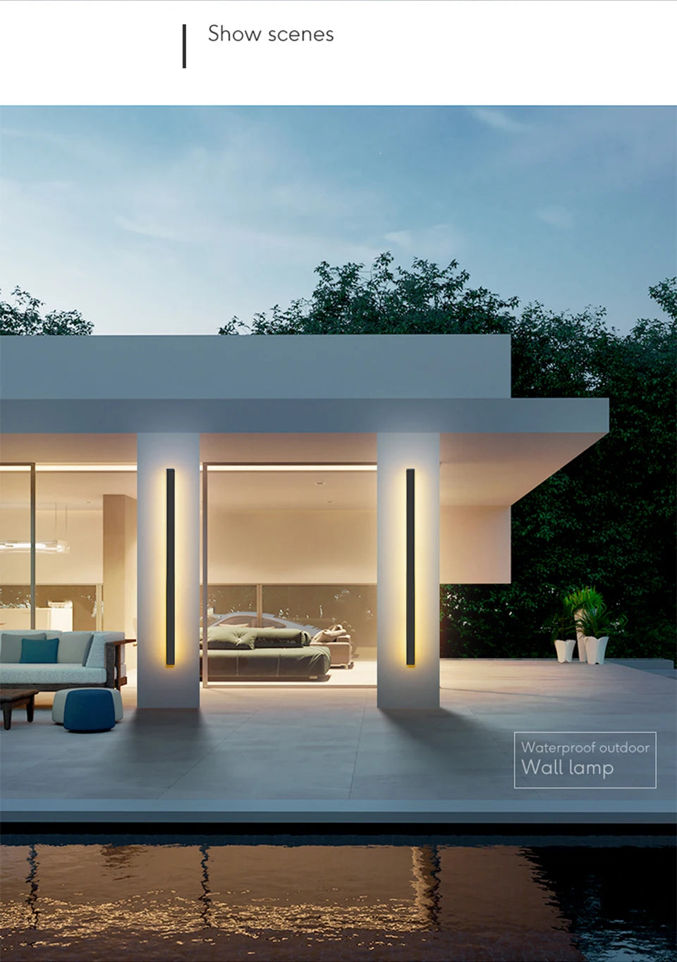 IP65 Waterproof LED Outdoor Wall Lamp