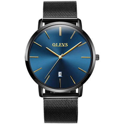 Men’s Quartz Watch – Ultra-Thin Waterproof Business