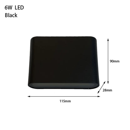 Modern Aluminum Wall Lamp for Outdoor & Indoor