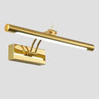 Modern Waterproof LED Bathroom Vanity Light – Stainless Steel Wall Lamp with Switch