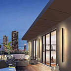 Waterproof Outdoor LED Wall Light – IP65 Modern Aluminum Wall Lamp, Dimmable, 110–240V