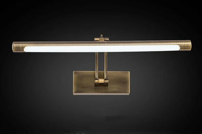 Modern Waterproof LED Bathroom Vanity Light – Stainless Steel Wall Lamp with Switch