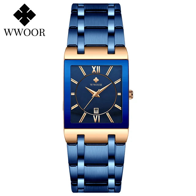 WWOOR Luxury Gold Watch for Men