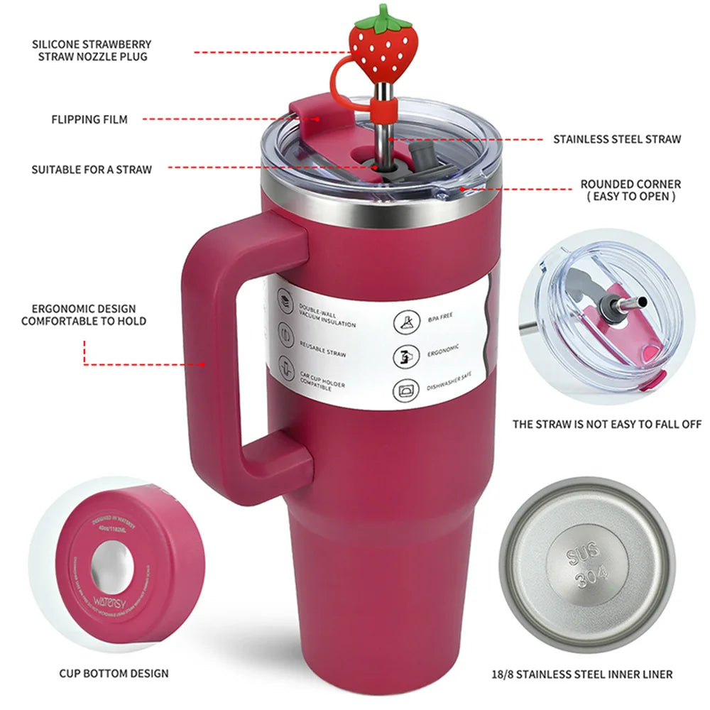 FrostGuard Pro Stainless Steel Tumbler – 30oz/40oz