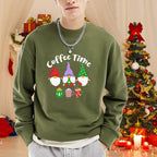 Men’s Merry Christmas Gnome Printed Sweatshirt