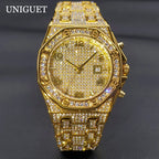 Luxury Iced Out Diamond Men's Watch
